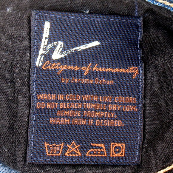 Citizens Of Humanity Ingrid #002 Low Waist Flare Stretch Waist 30" Sz 29 (tag) - Picture 9 of 9